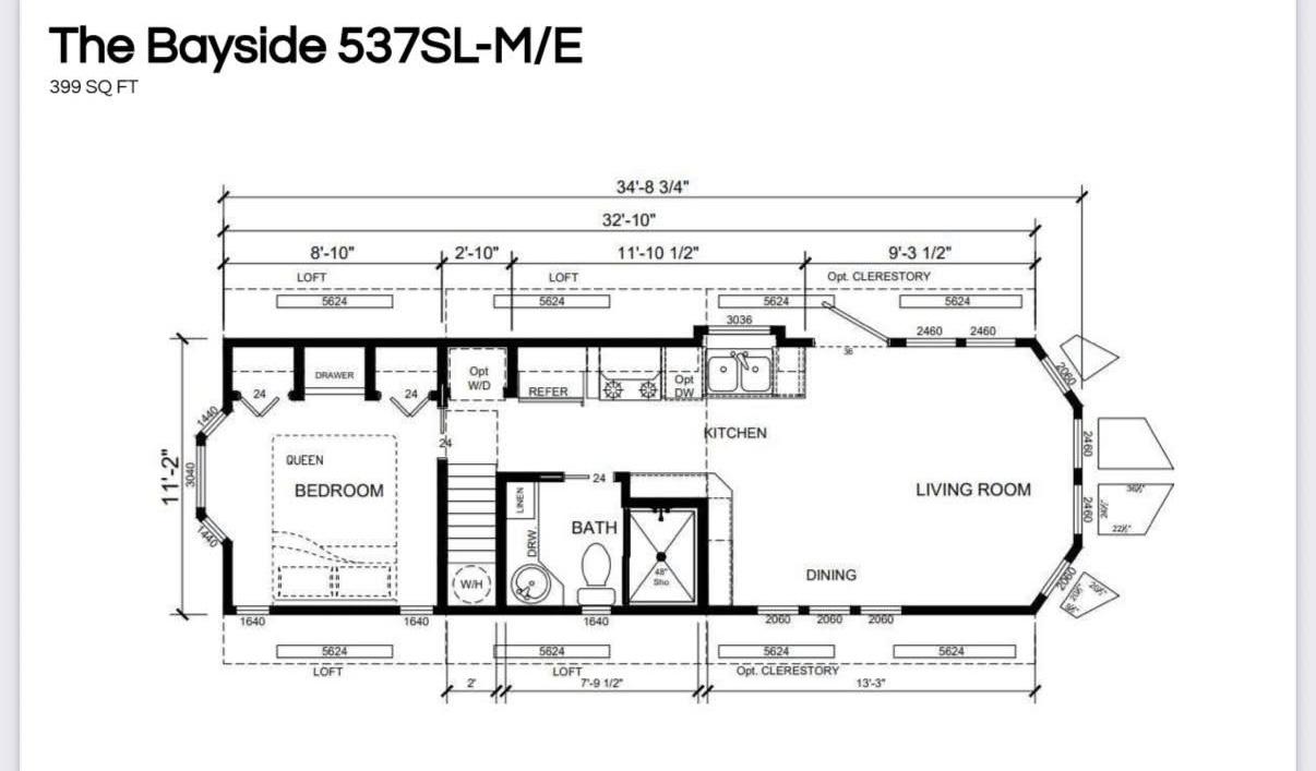 BAYSIDE 537SL-M/E 1 BEDROOM 1 BATH PARK MODEL archive 8